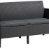 Диван Салемо 2-х местный (Salemo 2 Sofa), графит