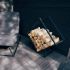 Дровница Искры костра Cube