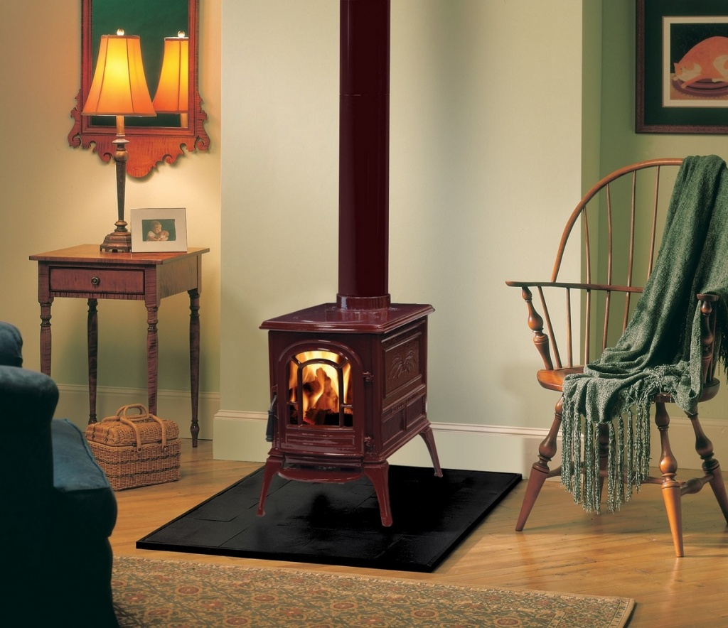 маленькая дровяная печь