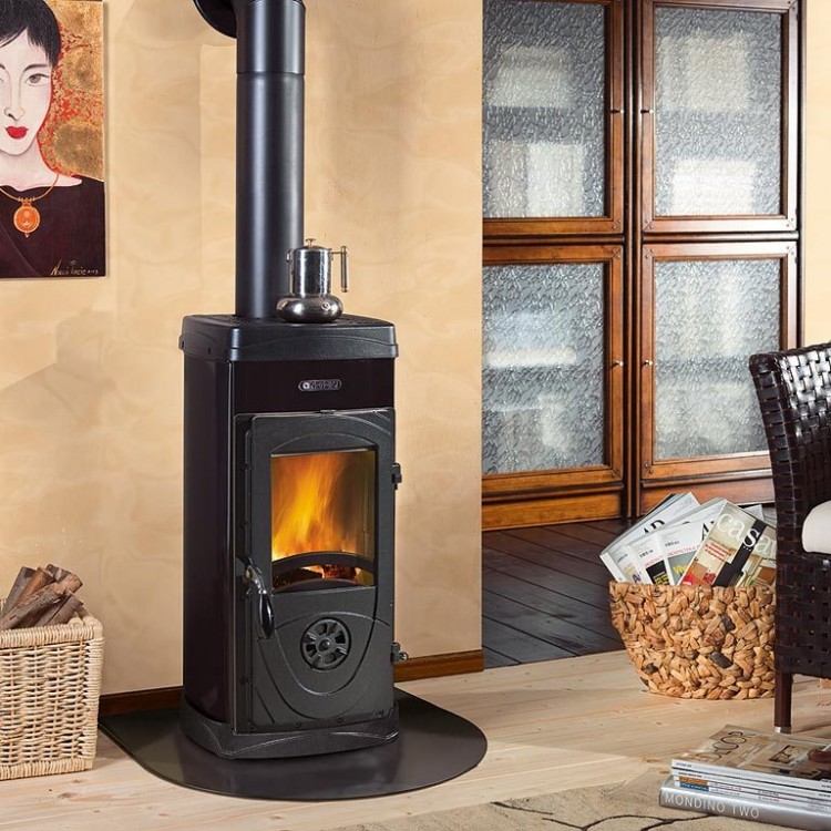 маленькая дровяная печь